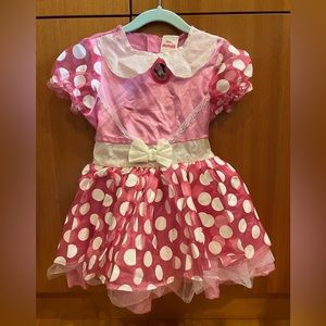 *SOLD* Disney Junior Pink/White Minnie Mouse Costume  Size 3T/4T